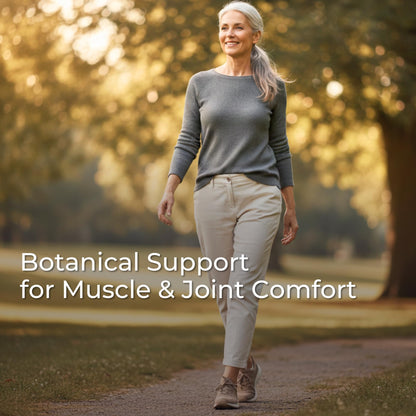 Muscle & Joint Support Supplement – Botanical Formula for Healthy Inflammatory Response | 6 Research-Backed Botanicals | Organic Turmeric | 60 Capsules | Sana Herbal - dailyvitalstore