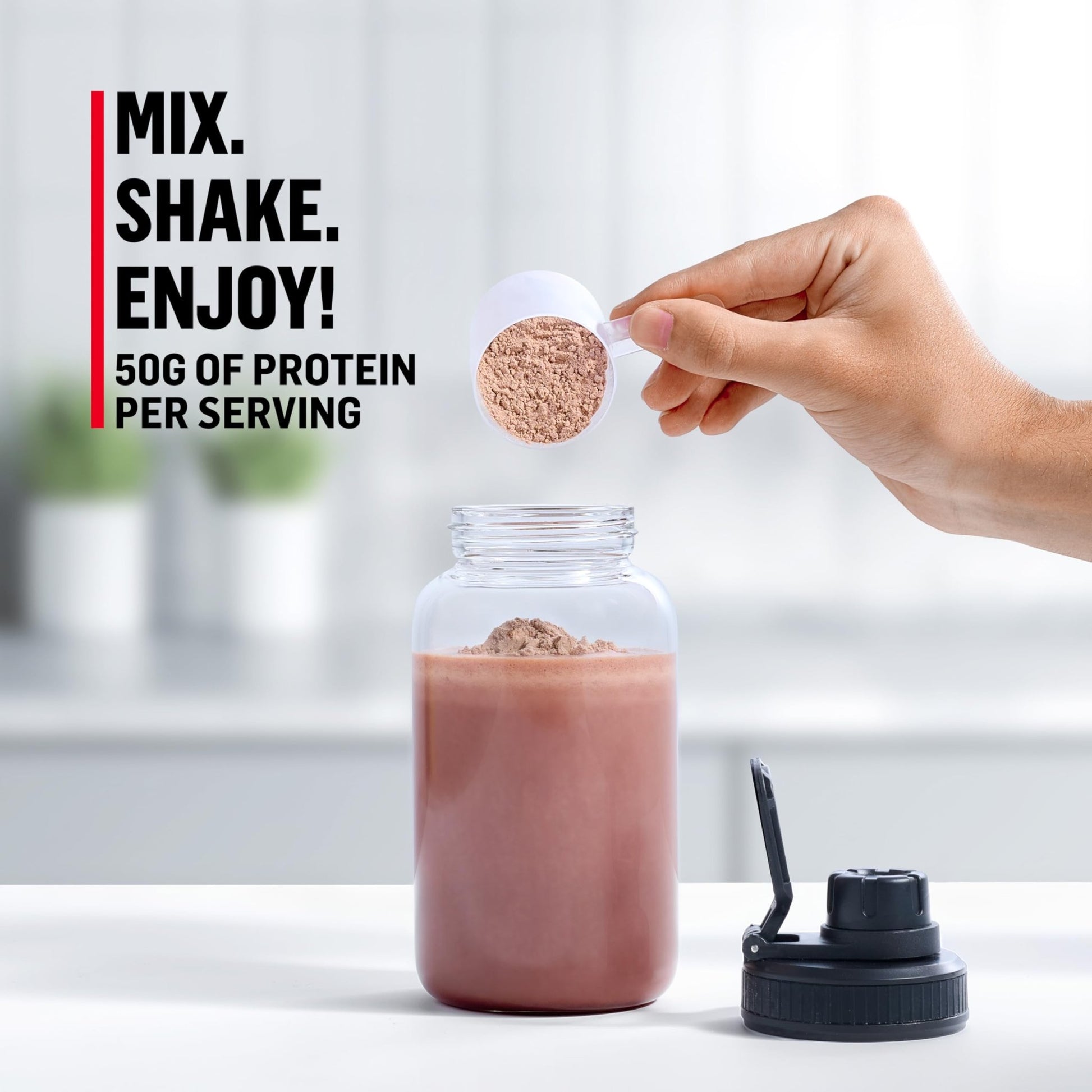 Muscle Milk Pro Series Protein Powder Supplement,Knockout Chocolate,2 Pound,11 Servings,50g Protein,3g Sugar,20 Vitamins & Minerals,NSF Certified for Sport,Workout Recovery,Packaging May Vary - dailyvitalstore