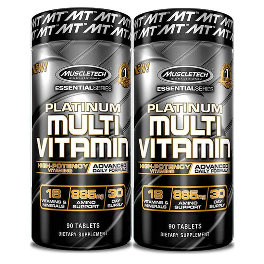 MuscleTech Platinum Multi Vitamin 90 Count (2 Pack) - dailyvitalstore