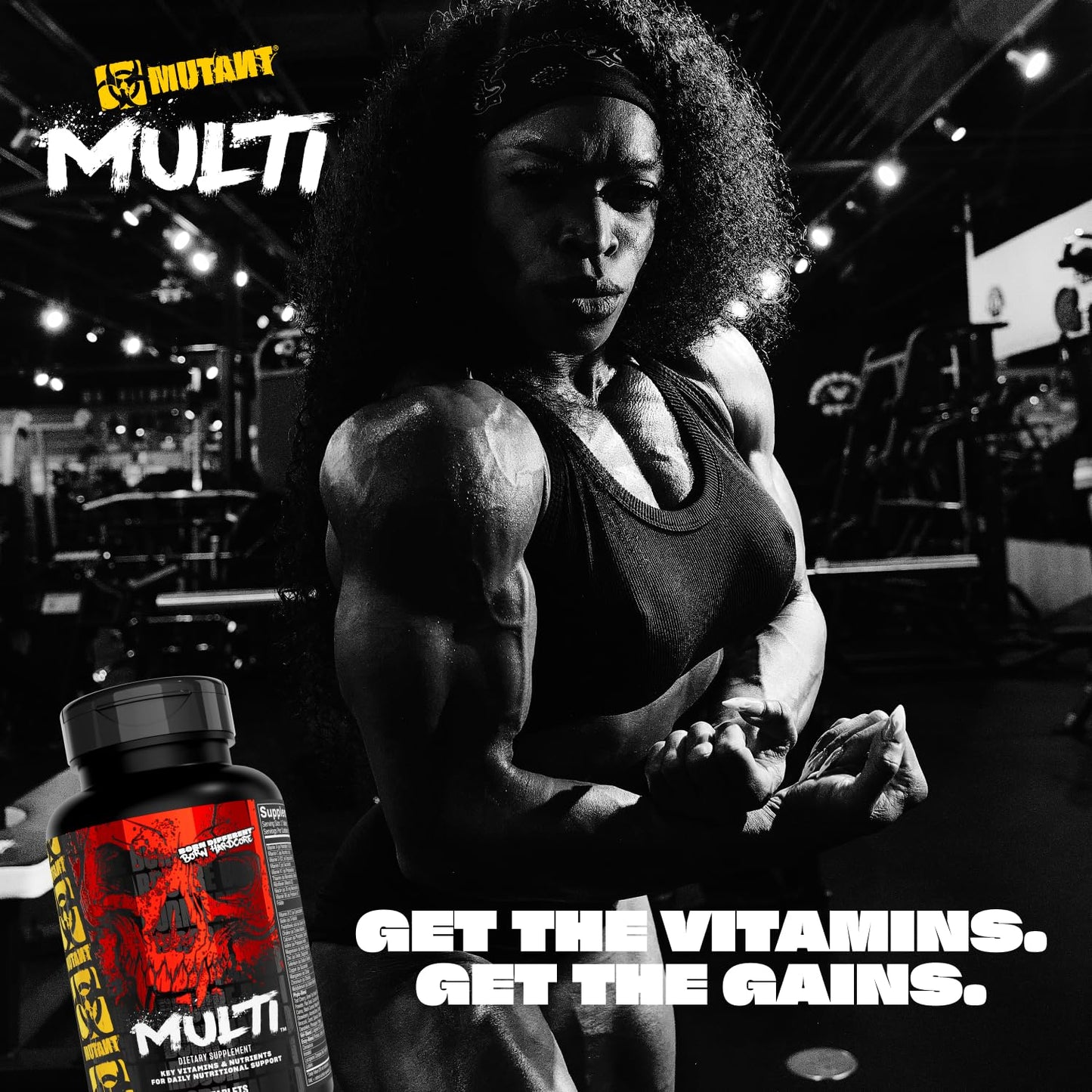 Mutant Multi - High Potency Vitamins with 75+ Ingredients Specifically Formulated for Heavy Lifting, 60 Tablets - dailyvitalstore