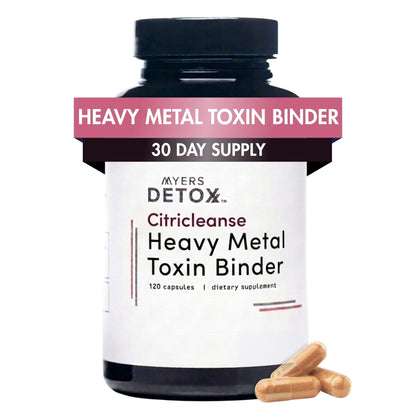 Myers Detox CitriCleanse Toxin Binder Supplement, Supports Heavy Metal Detox, Energy, & Overall Wellness, with Cilantro Extract, Grapefruit Pectin - dailyvitalstore