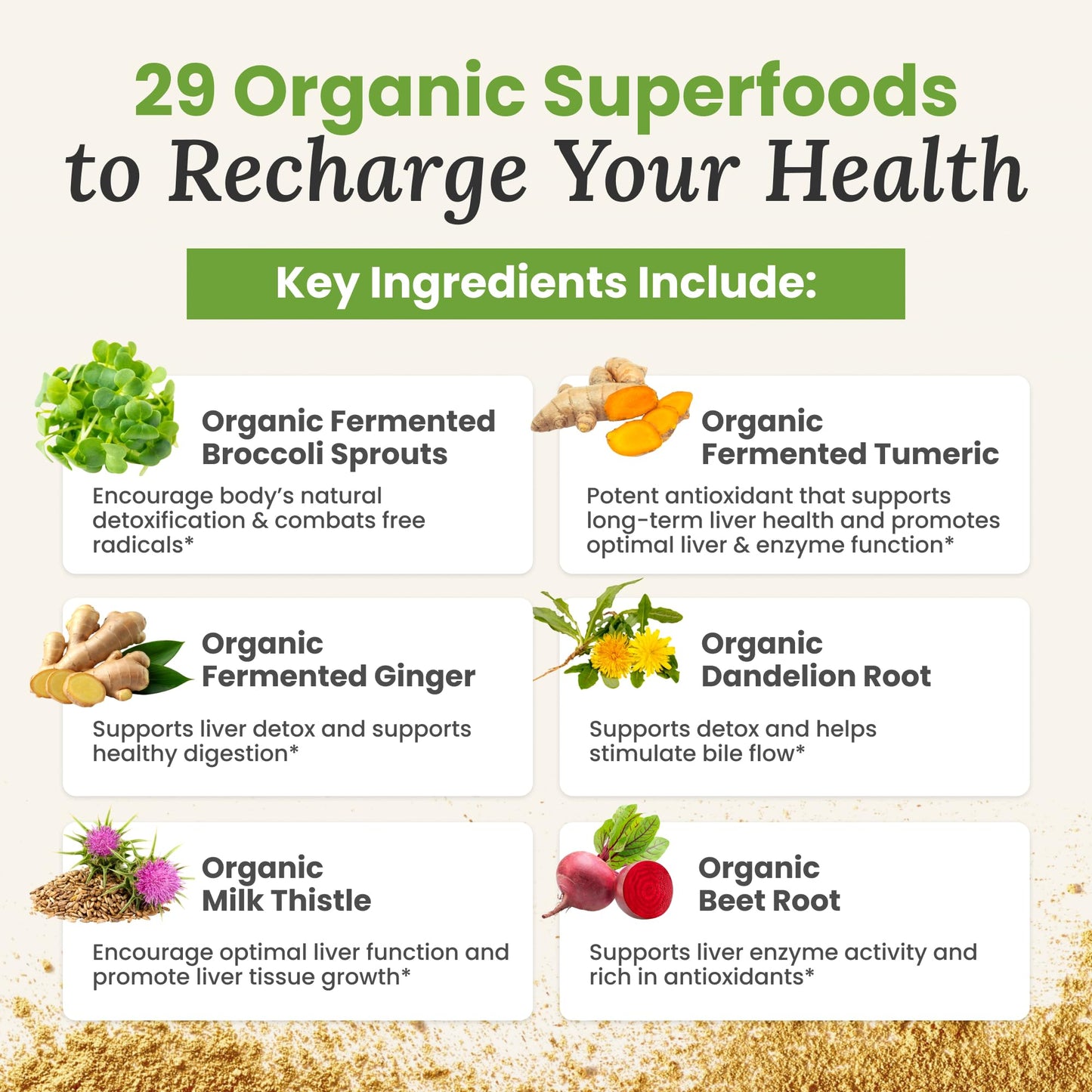 Myers Detox Daily Detox Greens Powder, Organic Superfood Supplement for Detox, Gut Health, Energy, Immune Support, Overall Wellness, Gluten Free Multivitamin Drink Mix, - dailyvitalstore
