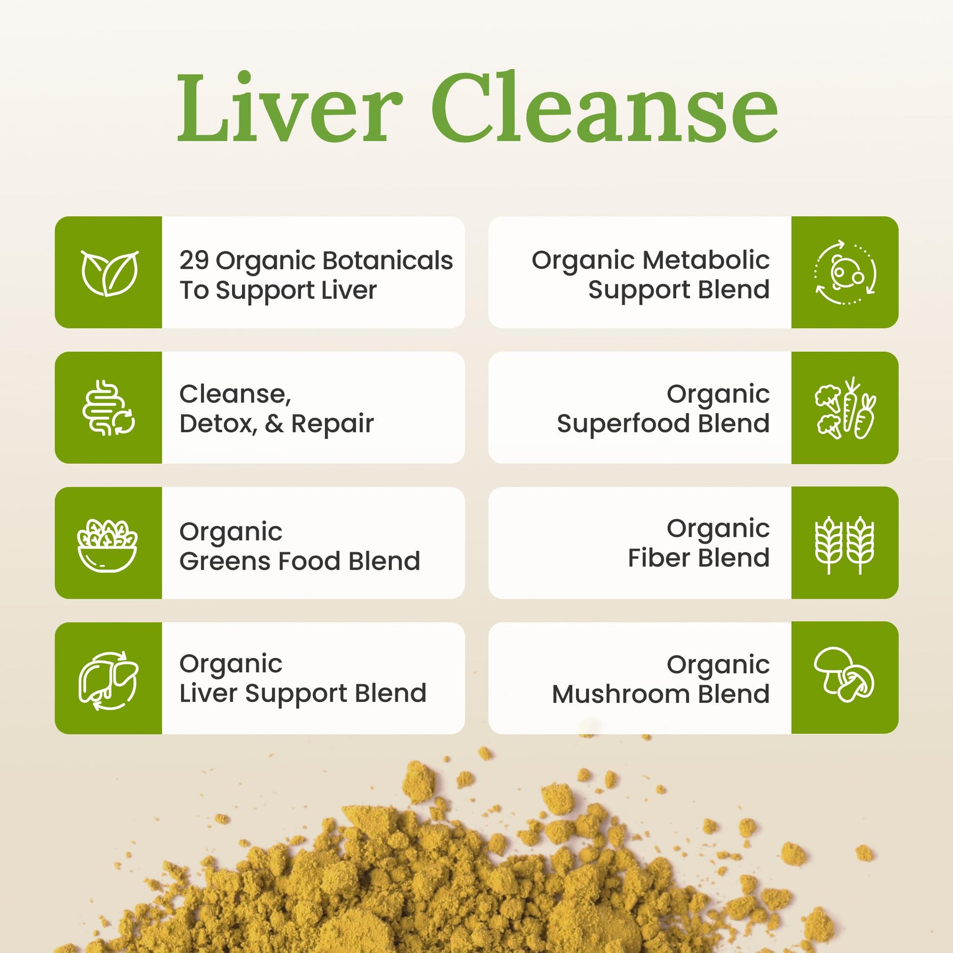 Myers Detox Daily Detox Greens Powder, Organic Superfood Supplement for Detox, Gut Health, Energy, Immune Support, Overall Wellness, Gluten Free Multivitamin Drink Mix, - dailyvitalstore