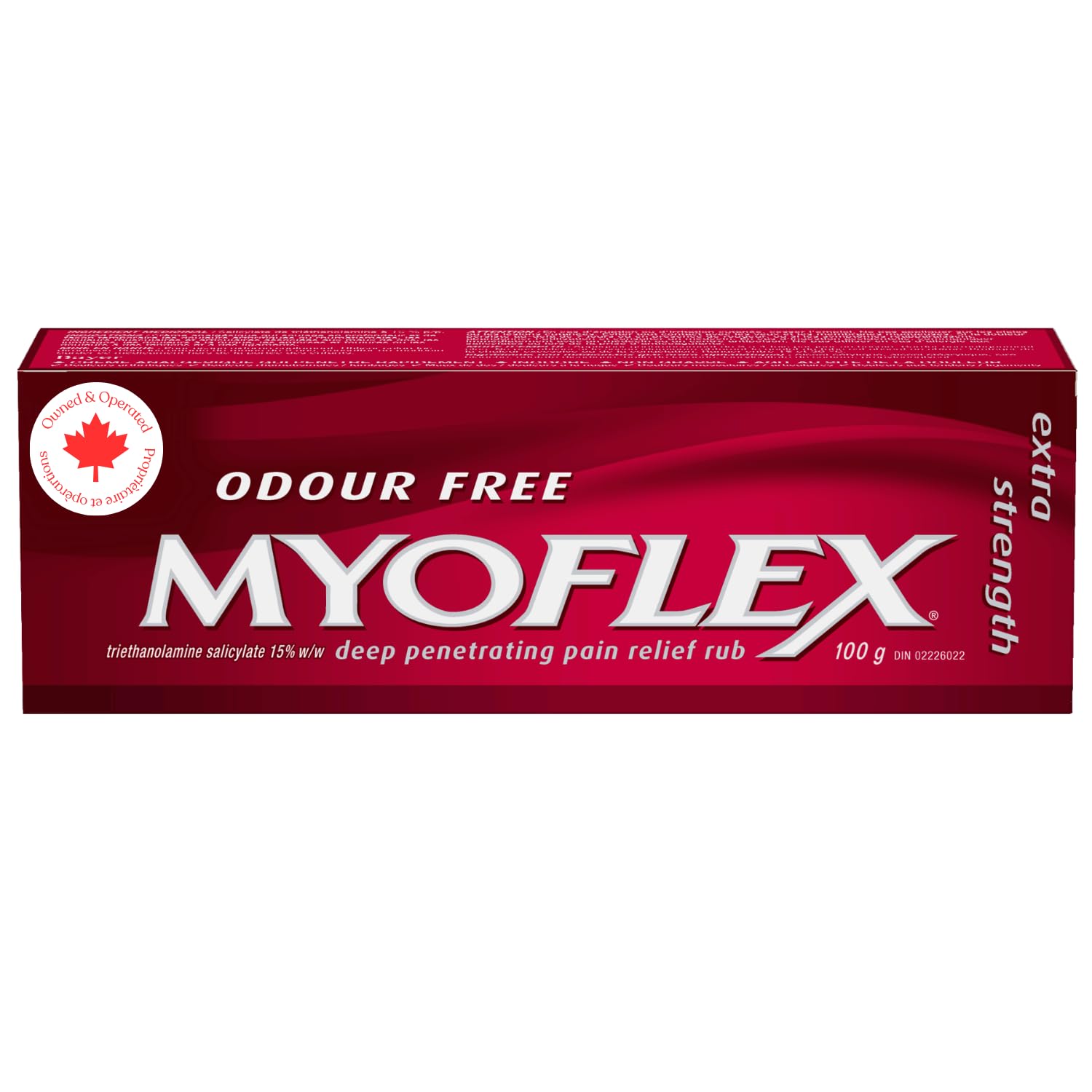 Myoflex Pain Relief Rub | Odourless | Provides Deep Penetrating Relief of Muscle Soreness & Joint Pain | Menthol Free | Stain Free | Non-Greasy | Great for Ages 2+ | 100 Grams (Extra Strength) - dailyvitalstore