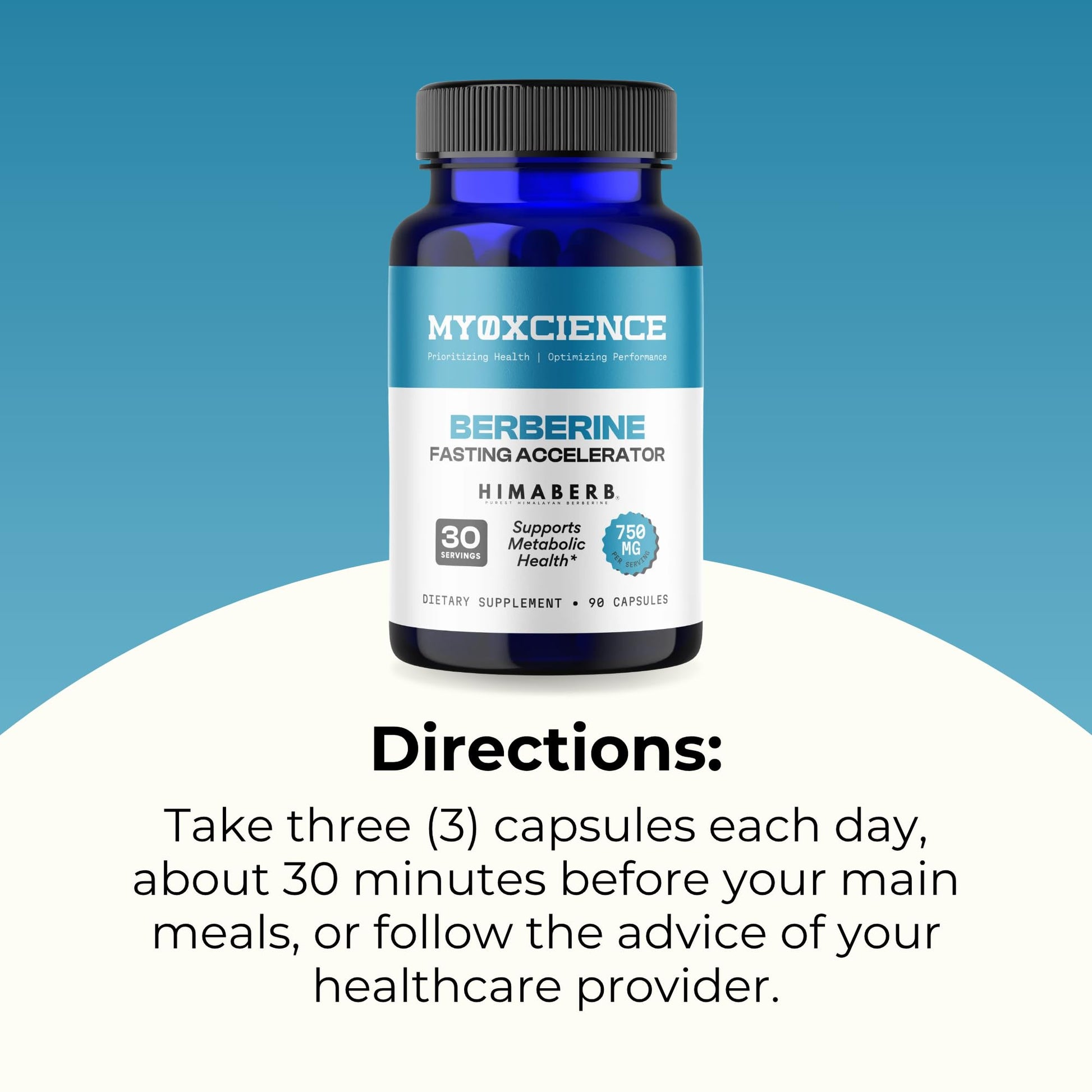 MYOXCIENCE Berberine Fasting Accelerator | Himaberb Berberine HCL with ALA (Alpha Lipoic Acid) and Biotin (90 Capsules) - dailyvitalstore