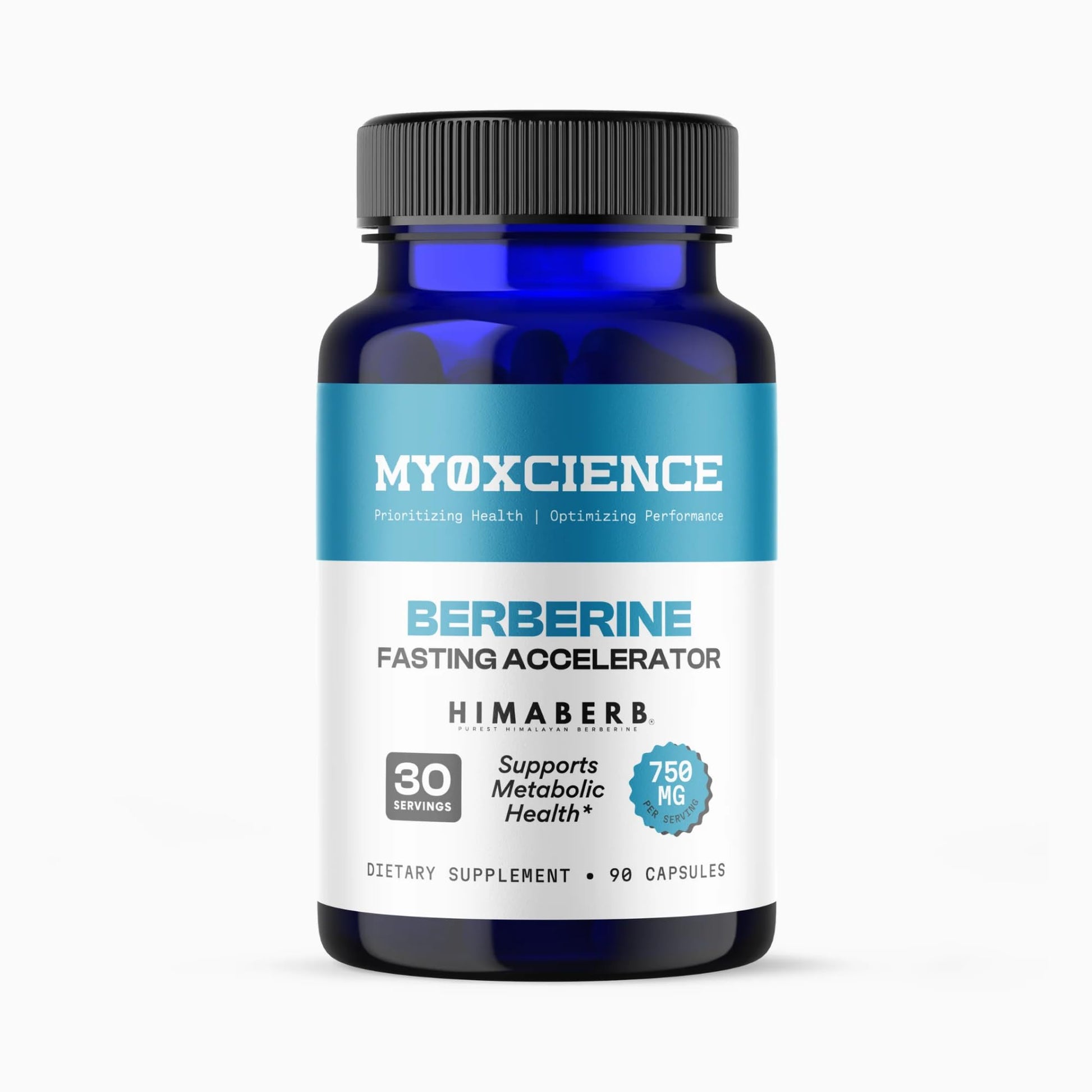 MYOXCIENCE Berberine Fasting Accelerator | Himaberb Berberine HCL with ALA (Alpha Lipoic Acid) and Biotin (90 Capsules) - dailyvitalstore