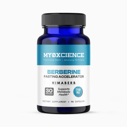 MYOXCIENCE Berberine Fasting Accelerator | Himaberb Berberine HCL with ALA (Alpha Lipoic Acid) and Biotin (90 Capsules) - dailyvitalstore