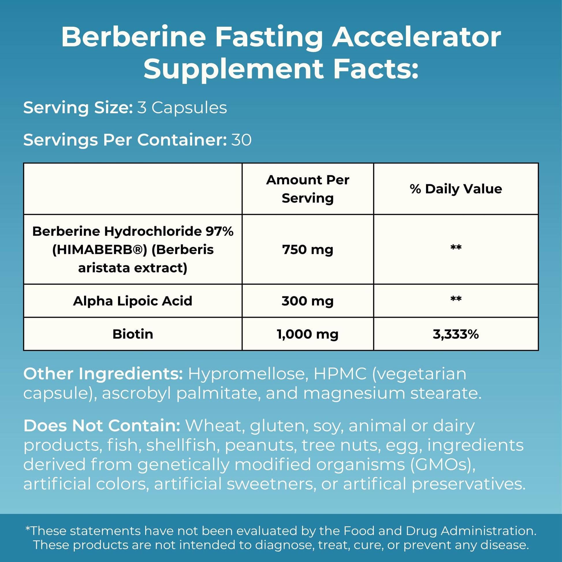 MYOXCIENCE Berberine Fasting Accelerator | Himaberb Berberine HCL with ALA (Alpha Lipoic Acid) and Biotin (90 Capsules) - dailyvitalstore