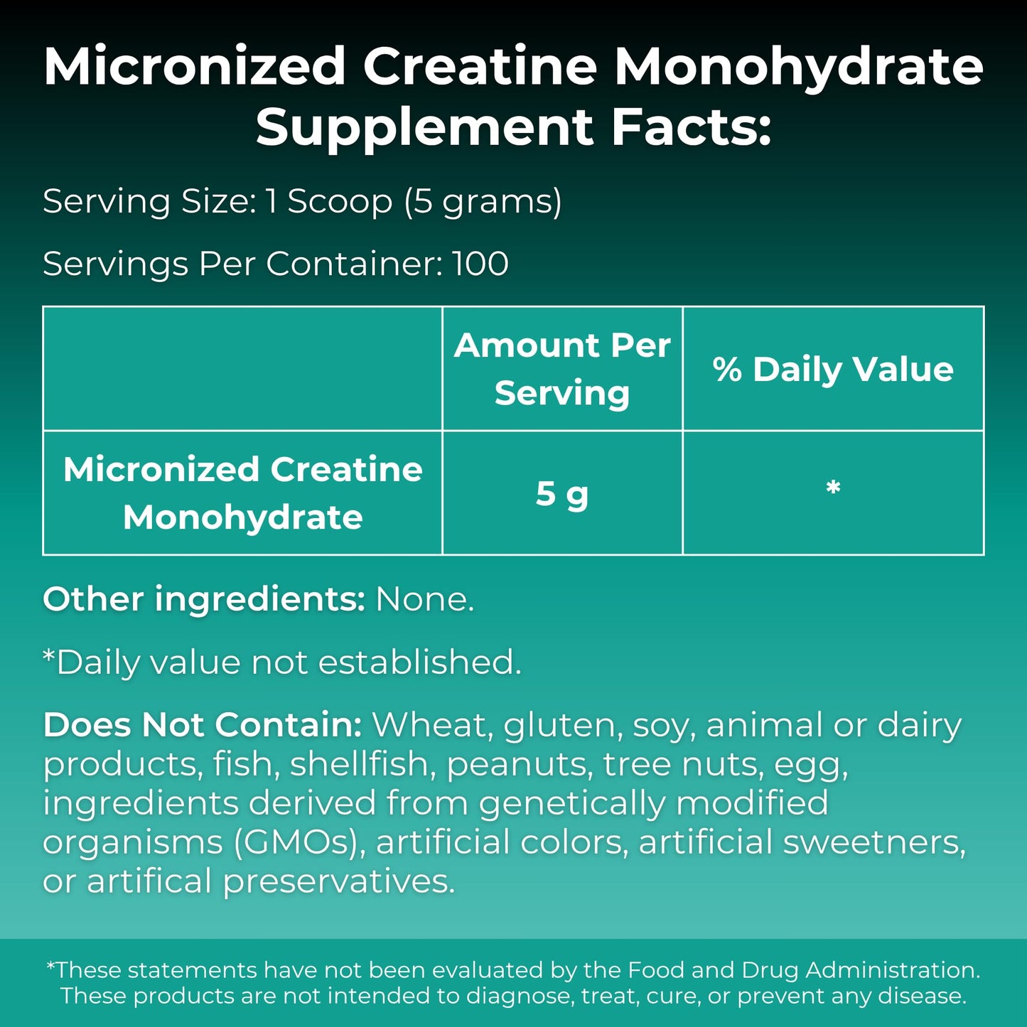 MYOXCIENCE Micronized Creatine | Supports Muscle Performance, Lean Body Mass, & Cognition | 100 Servings - dailyvitalstore