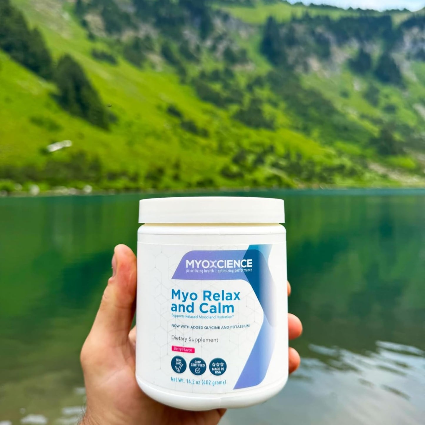 MYOXCIENCE Myo Relax & Calm | Myo-Inositol, L-Theanine, Taurine, Magnesium & GABA | Supports Sleep, Neurotransmitter & Hormone Support (Berry Flavor) (60 Servings) - dailyvitalstore