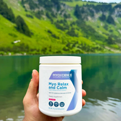 MYOXCIENCE Myo Relax & Calm | Myo-Inositol, L-Theanine, Taurine, Magnesium & GABA | Supports Sleep, Neurotransmitter & Hormone Support (Berry Flavor) (60 Servings) - dailyvitalstore
