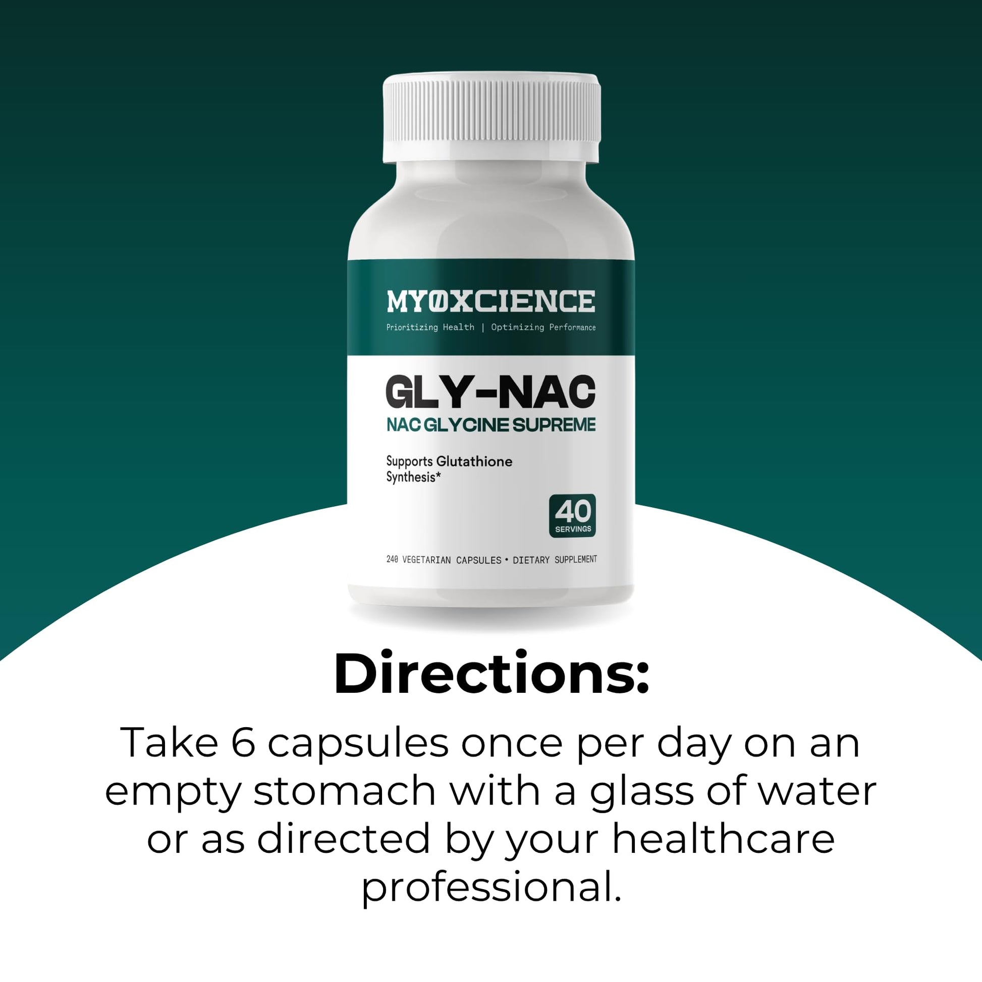 MYOXCIENCE NAC Supreme Capsules | 1.6 G N-Acetyl-L-Cysteine per Serving | 40 Servings - dailyvitalstore