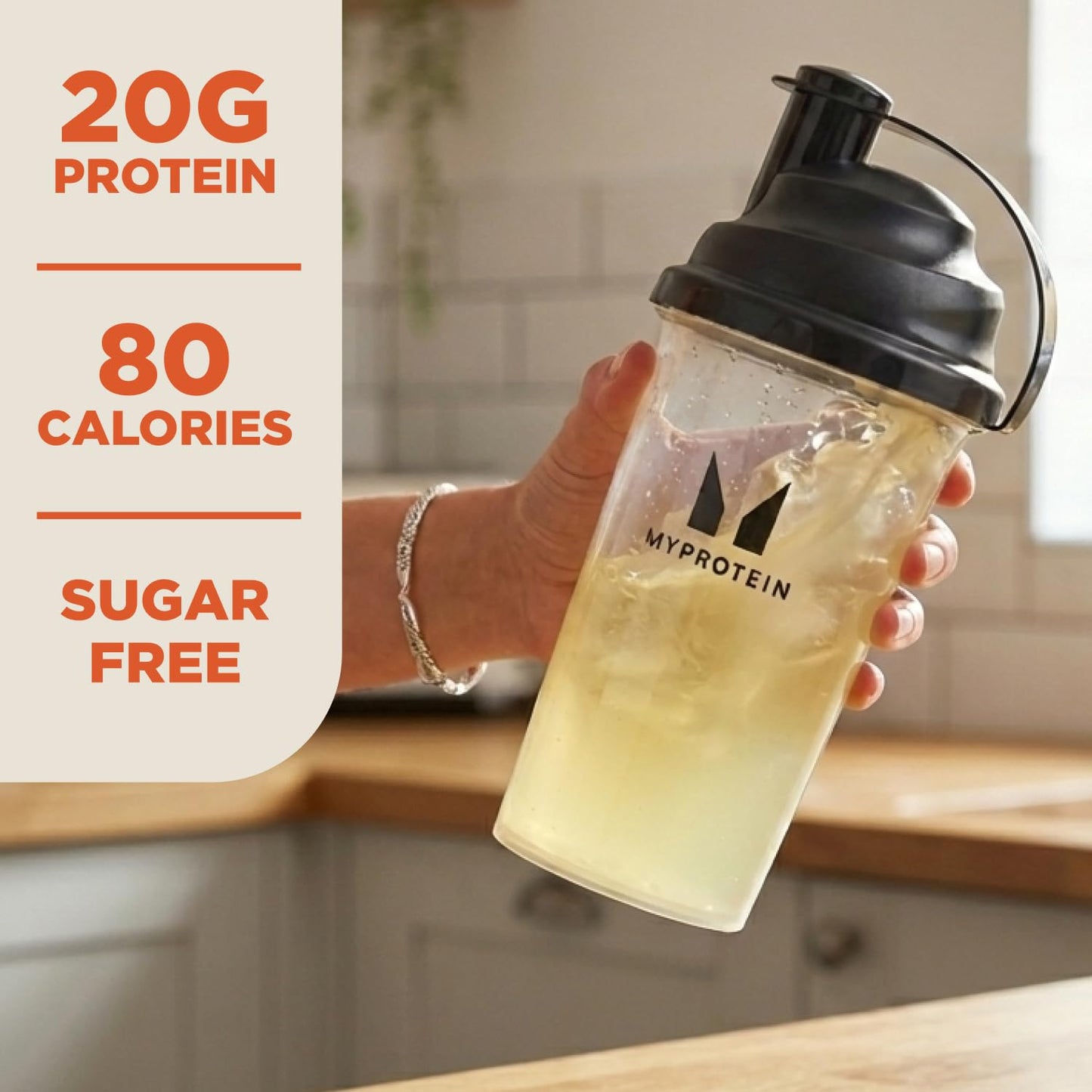 Myprotein Clear Whey Isolate Protein Powder, 1.1 Lb (20 Servings) Peach Mango, 20g Protein per Serving, Naturally Flavored Drink Mix - dailyvitalstore