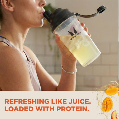 Myprotein Clear Whey Isolate Protein Powder, 1.1 Lb (20 Servings) Peach Mango, 20g Protein per Serving, Naturally Flavored Drink Mix - dailyvitalstore
