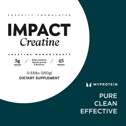 Myprotein Creatine Monohydrate Powder, 100 Servings (1.1lbs), Pure Unflavored Creatine Powder, Post/Pre Workout Supplement for All Sports & Exercises - dailyvitalstore