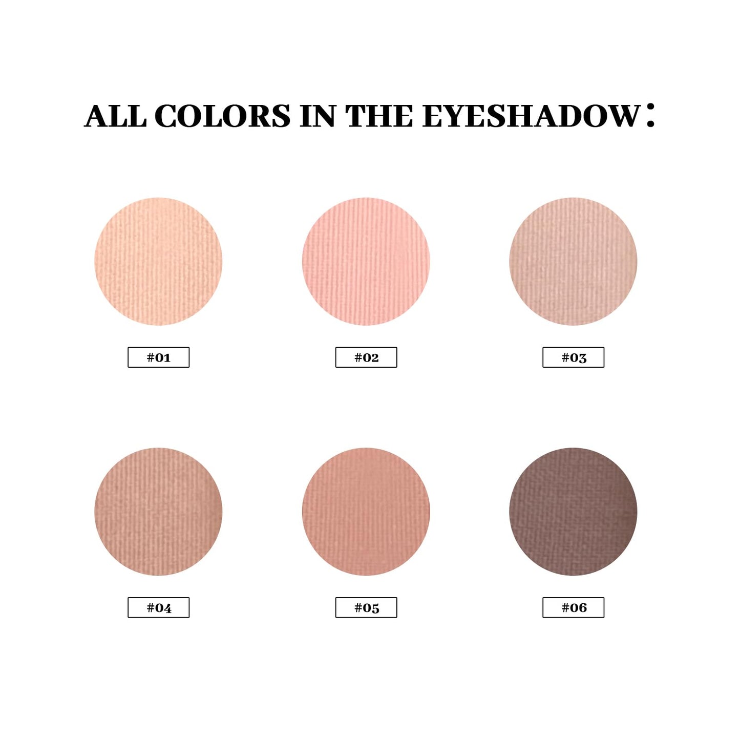 MYSTER ROSEY Nudes 2 Series Mini Eyeshadow Palette, Velvety Matte&Satin Finish, 6 Nude Taupe & Brown Neutral Eye Shadows, Travel Friendly Size, Vegan, Cruelty -free - dailyvitalstore