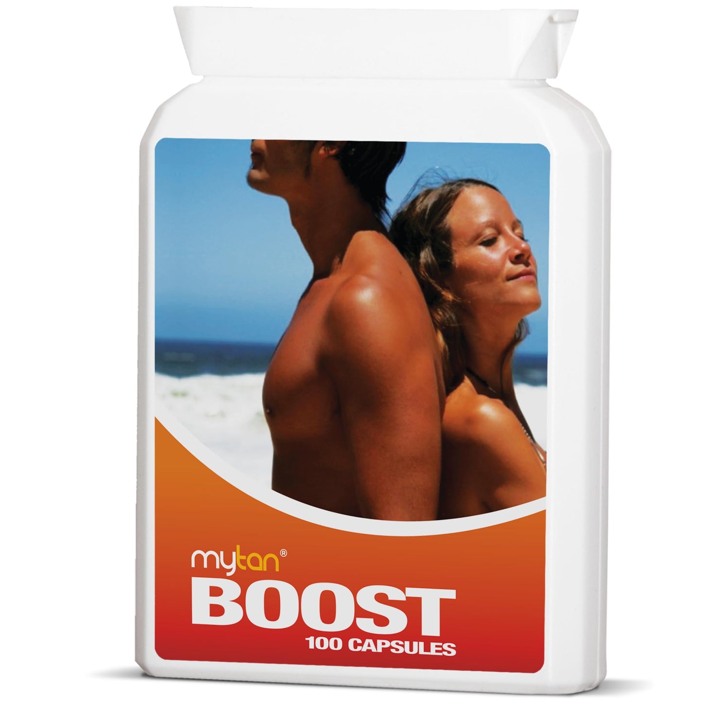MyTan Boost Tan Pills | 100 Capsules | Sun Tan Accelerator | Natural Tanning Supplement | Tyrosine, Copper Multivitamin | 25-Day Extended Holiday Supply - dailyvitalstore