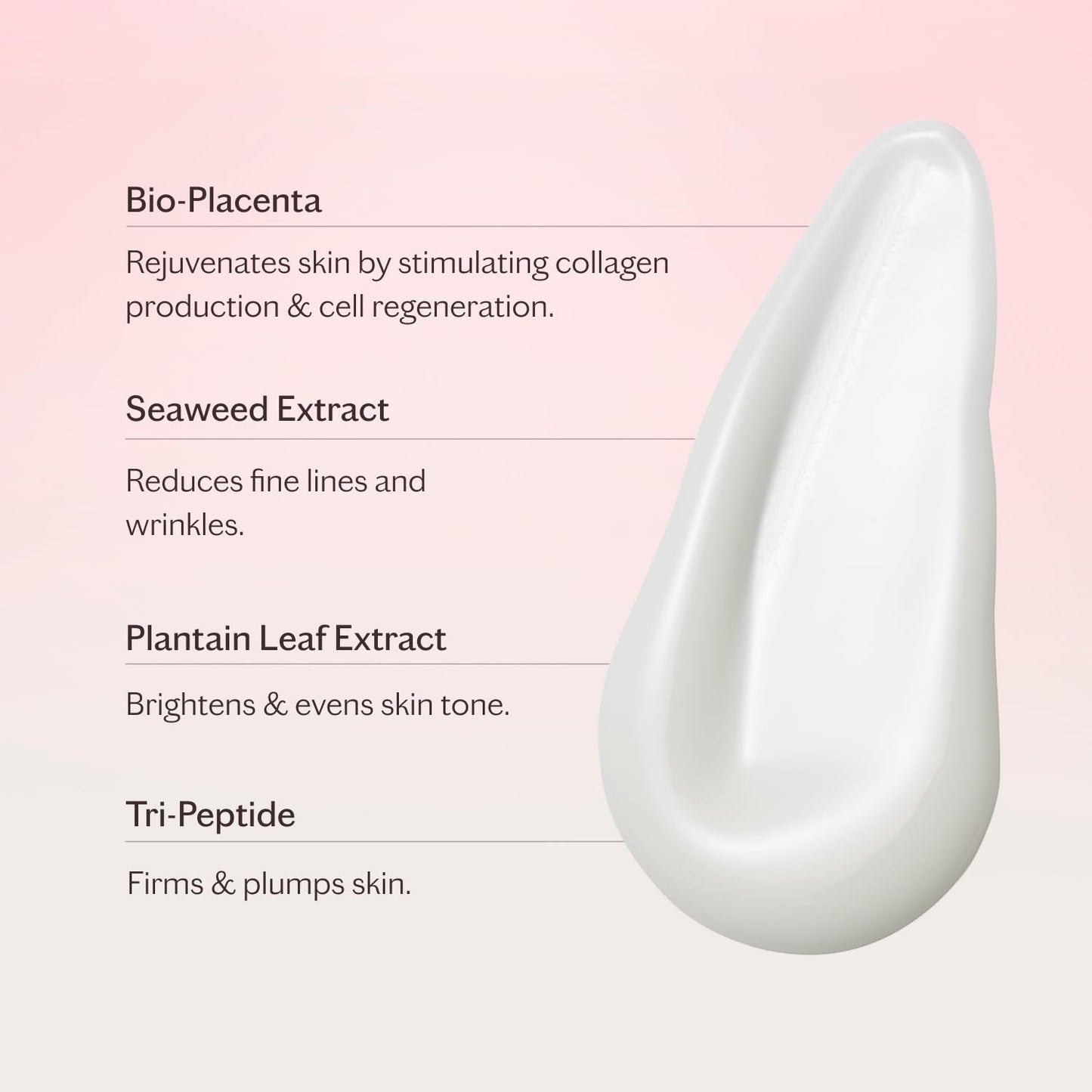 MZ SKIN Reviving Bio-Placenta & Stem Cell Serum, Night Treatment for Powerful Rejuvenation, With Peptides, Squalane & Hyaluronic Acid, Perfect For Anti-Aging, Wrinkles & Fine Lines, 1.01 fl oz - dailyvitalstore