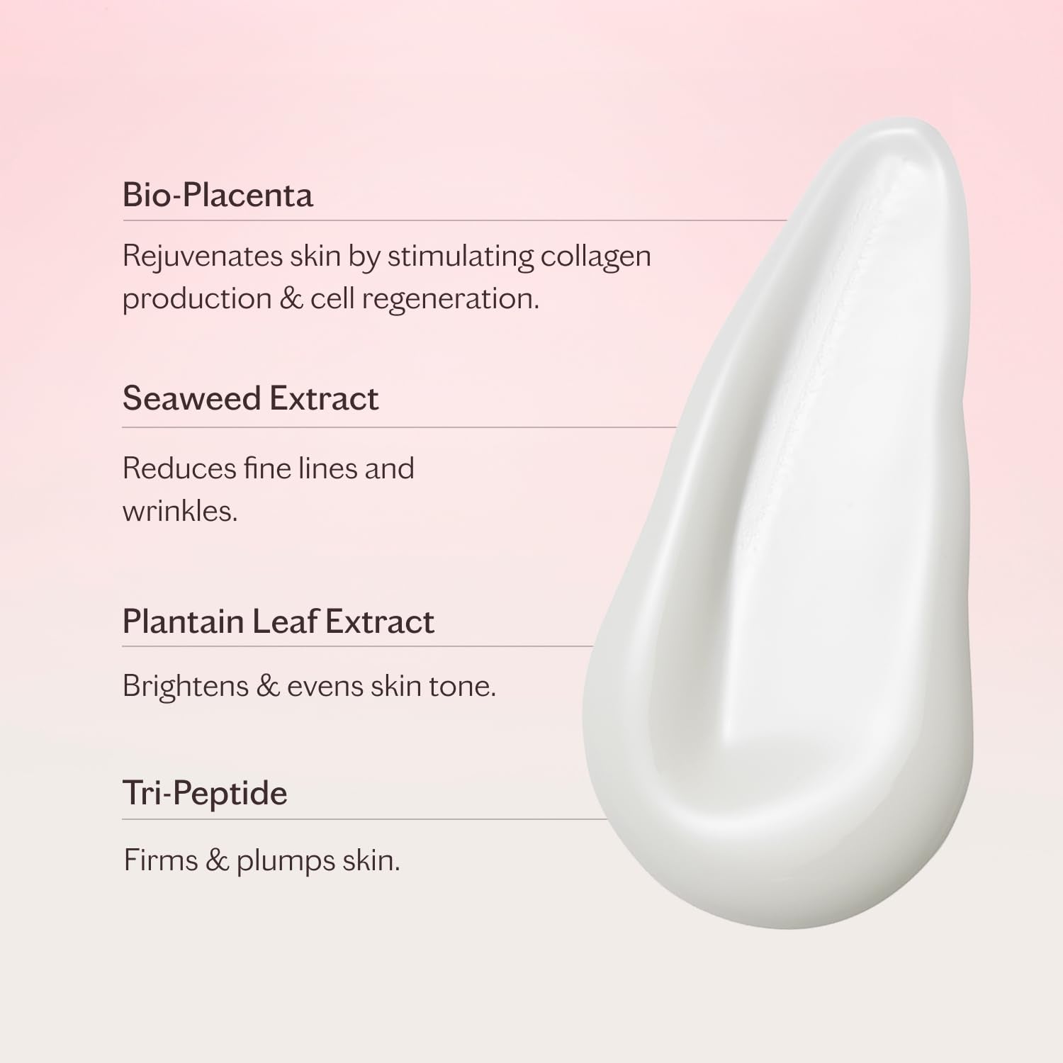 MZ SKIN Reviving Bio-Placenta & Stem Cell Serum, Night Treatment for Powerful Rejuvenation, With Peptides, Squalane & Hyaluronic Acid, Perfect For Anti-Aging, Wrinkles & Fine Lines, 1.01 fl oz - dailyvitalstore