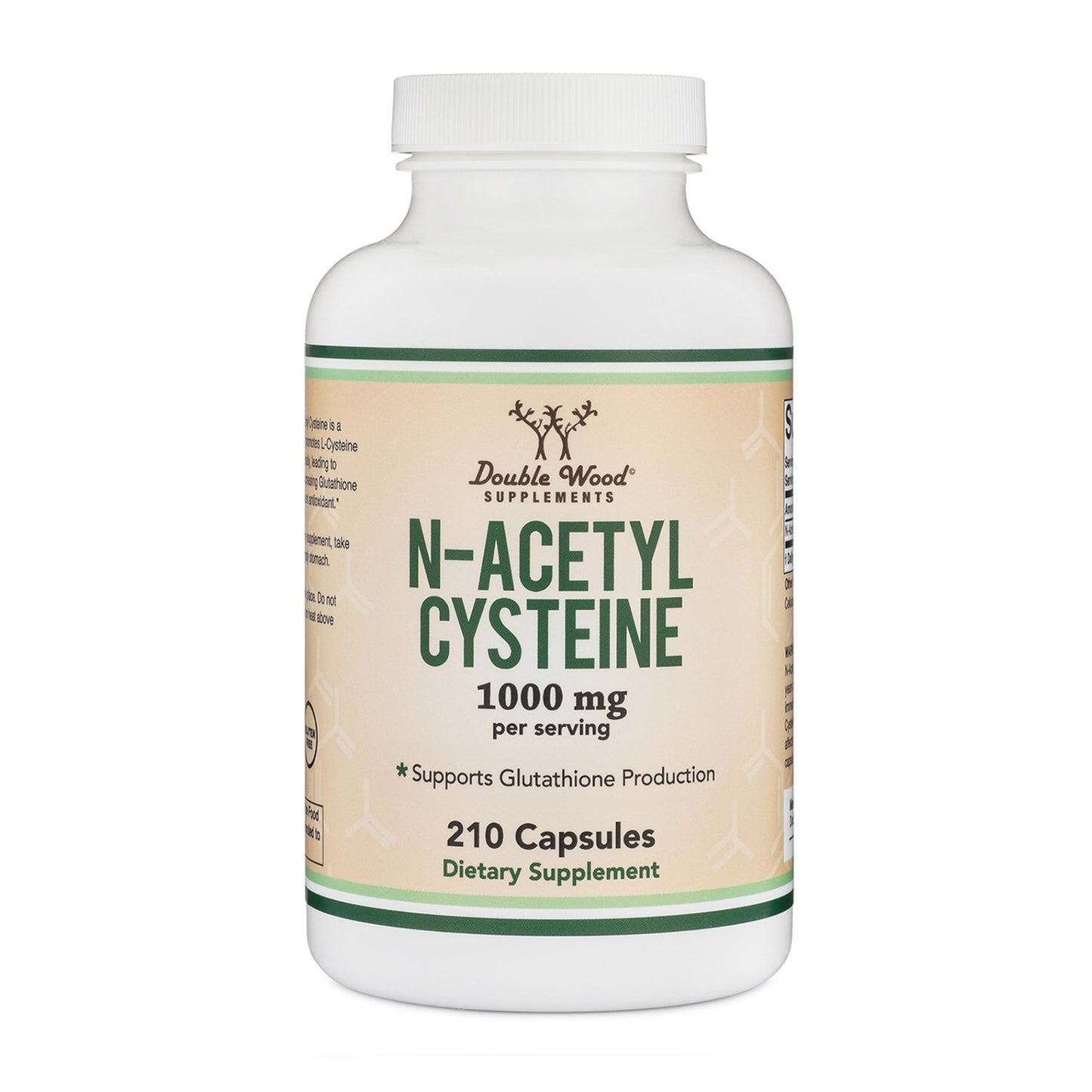 NAC Supplement (N-Acetyl Cysteine) - 99%+ Purity Tested - (1,000mg Per Serving 500mg Per Cap, 210 Capsules) (Third Party Tested) with Odor Masking Technology - dailyvitalstore