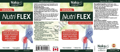 Naka Nutri-Flex Joint Support Supplement. Highly Absorbable Liquid Vitamins Formula for Joint Care, 500 Milliliters - dailyvitalstore