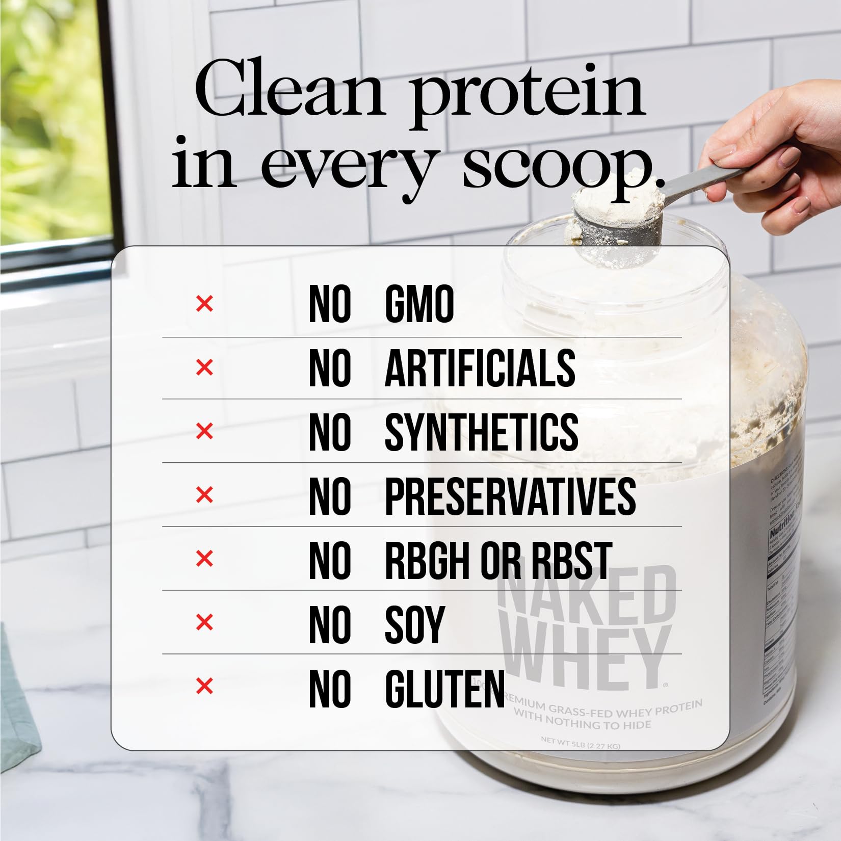 NAKED Chocolate Whey Isolate Protein - Only 6 Ingredients, 30g Grass-Fed Protein, Undenatured, No GMO, No Soy, Gluten-Free, No Preservatives - 24 Servings - dailyvitalstore