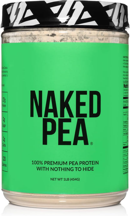NAKED Pea - Pea Protein Isolate - Plant Based, Vegetarian & Vegan Protein. NSF Certified, Easy to Digest, Non-GMO, No Lactose - dailyvitalstore