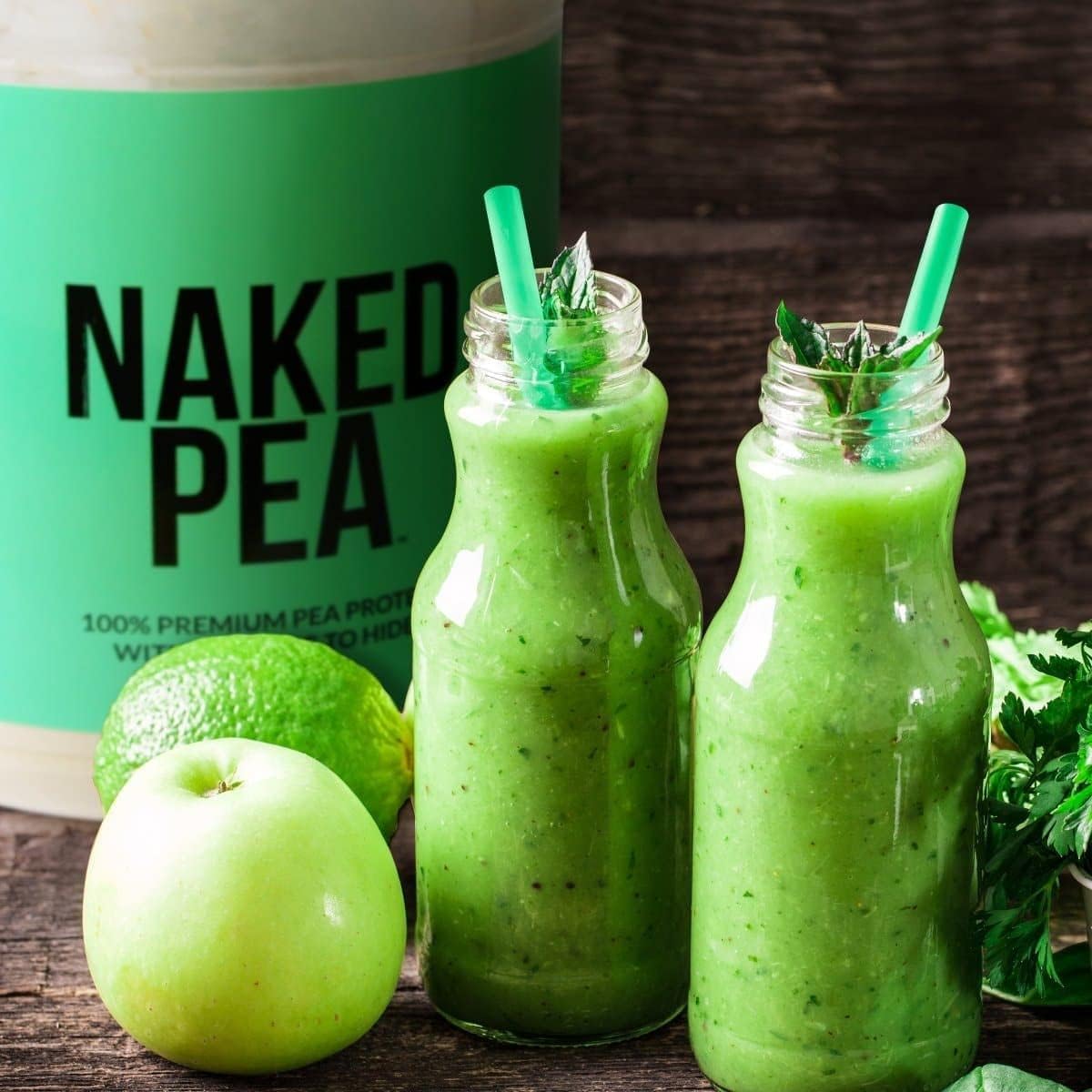 NAKED Pea - Pea Protein Isolate - Plant Based, Vegetarian & Vegan Protein. NSF Certified, Easy to Digest, Non-GMO, No Lactose - dailyvitalstore