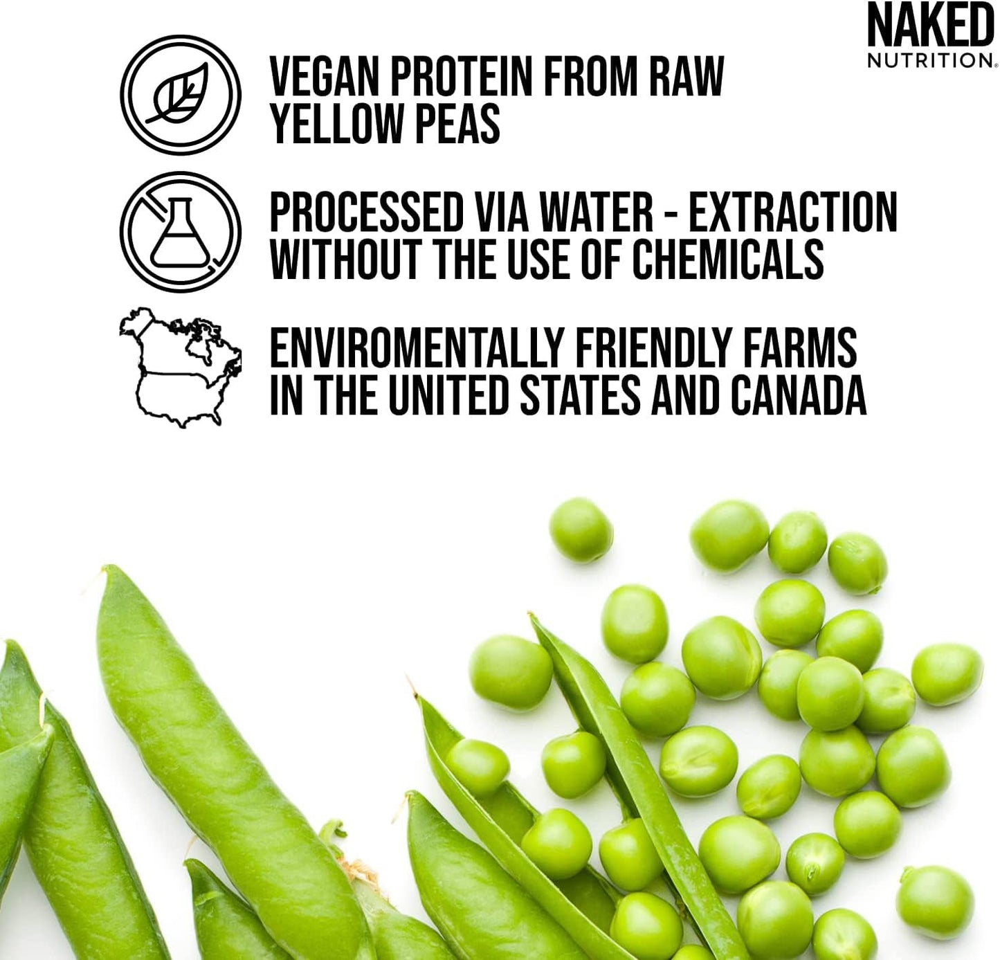 NAKED Shake - Vanilla Protein Powder - Plant Based Protein Shake with Mct Oil, NSF Certified, Gluten-Free, Soy-Free, No Gmos Or Artificial Sweeteners - 30 Servings - dailyvitalstore