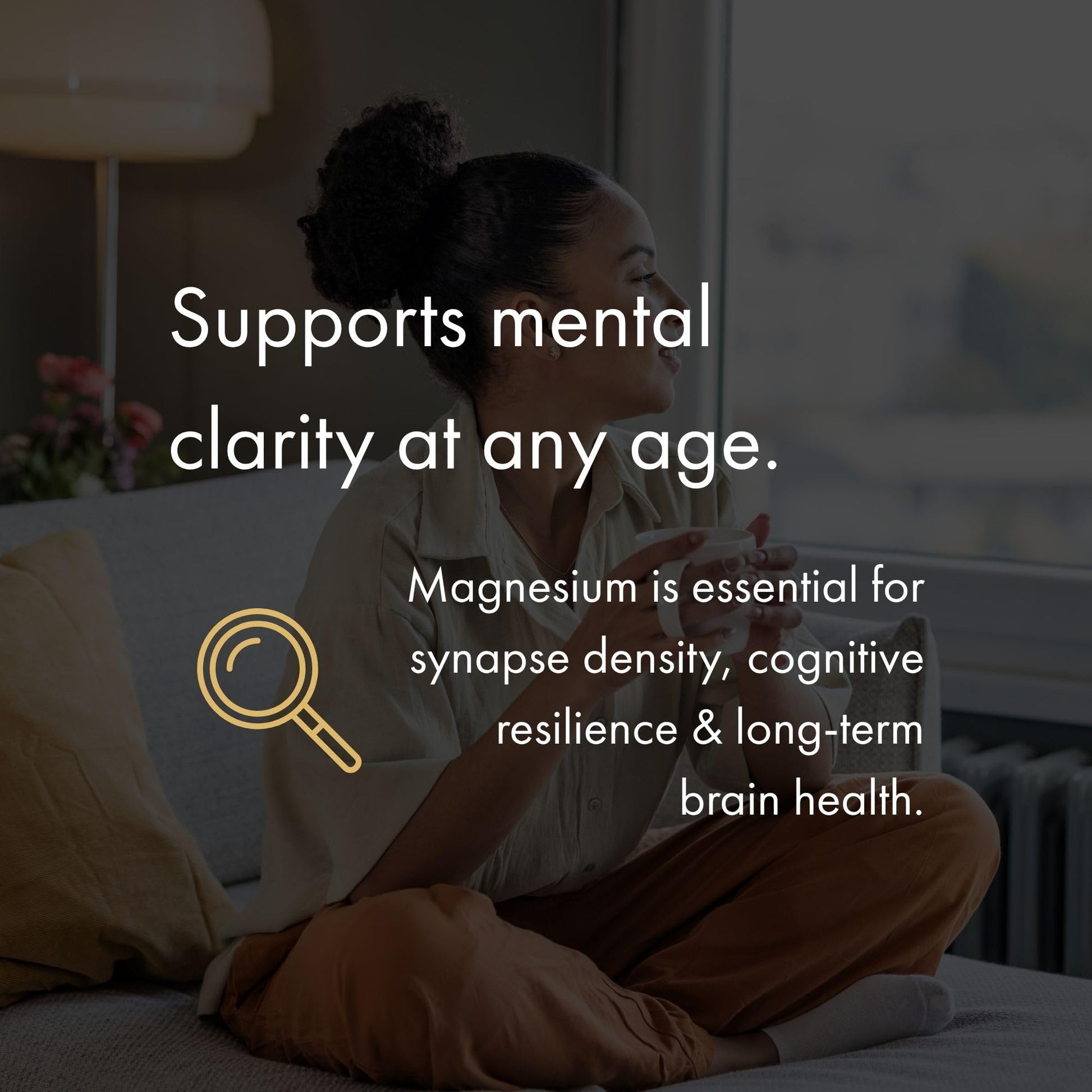 NAOMI Magnesium L-Threonate with 2,000mg Patented Magtein®, High Absorption Elemental Magnesium, Memory Supplement - Brain Health, Focus, Nerve Support, Heart Health, Natural Sleep Aid, 60 Veggie Caps - dailyvitalstore