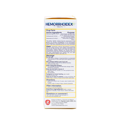 Nartex Hemorrhoid X Treatment Combo Pack 1 Tube & 30 Tablets - dailyvitalstore