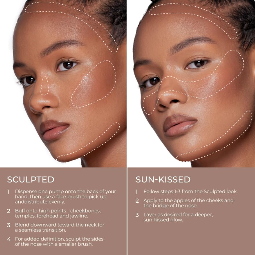 Natasha Denona HY-SCULPT LIQUID BRONZER Serum-Infused Liquid Bronzer - Toasty - dailyvitalstore
