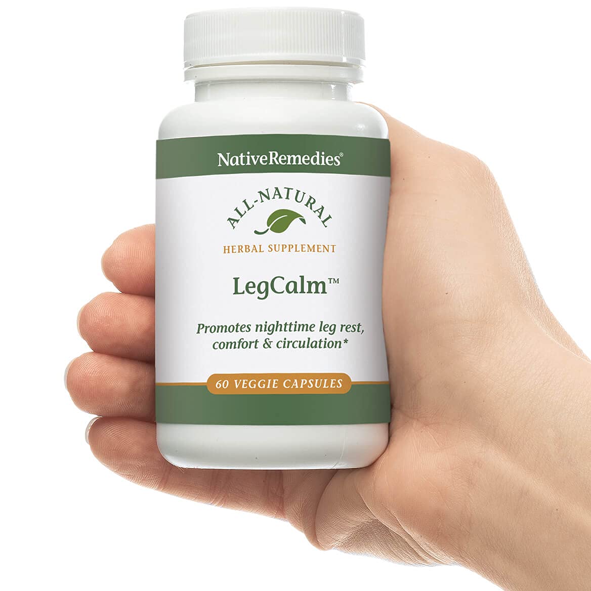 Native Remedies Leg Calm for Rested Legs and Limb Comfort at Night, 60 Veggie Caps - dailyvitalstore