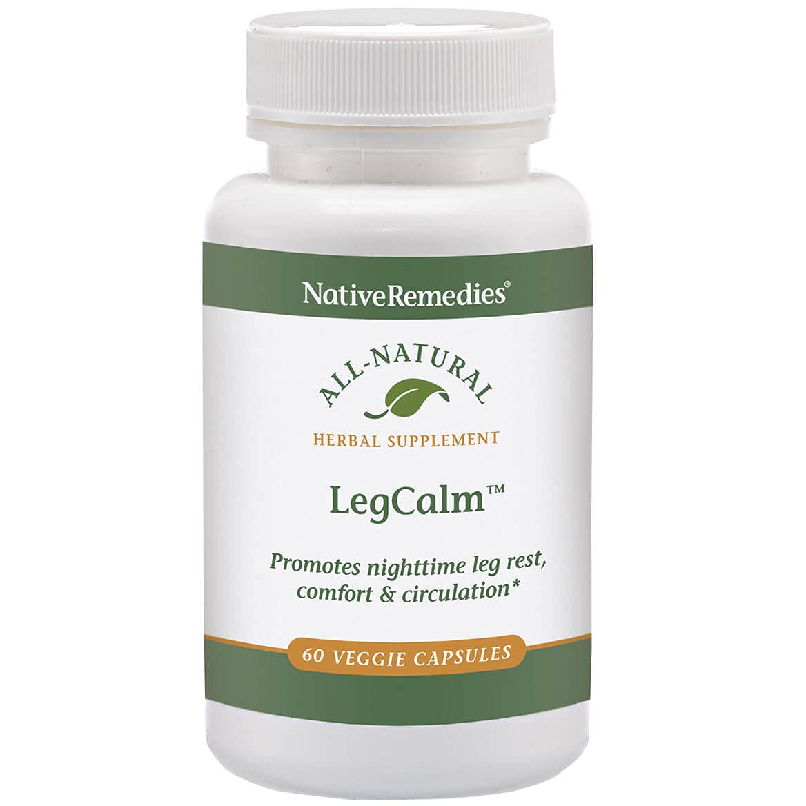 Native Remedies Leg Calm for Rested Legs and Limb Comfort at Night, 60 Veggie Caps - dailyvitalstore