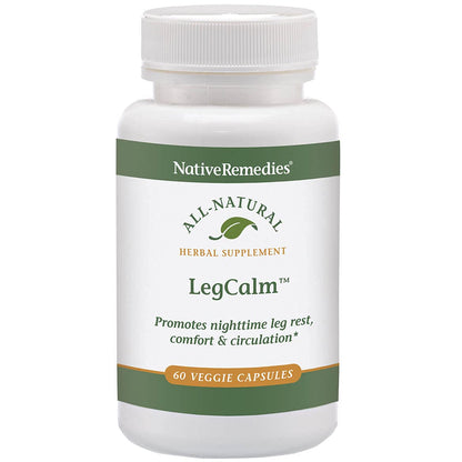 Native Remedies Leg Calm for Rested Legs and Limb Comfort at Night, 60 Veggie Caps - dailyvitalstore