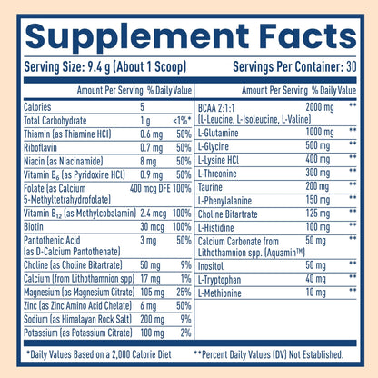 NativePath Hydrate, Zero Sugar, Electrolytes Powder with BCAAs, Tangerine Hydration, Keto & Paleo Friendly, 30 Servings - dailyvitalstore