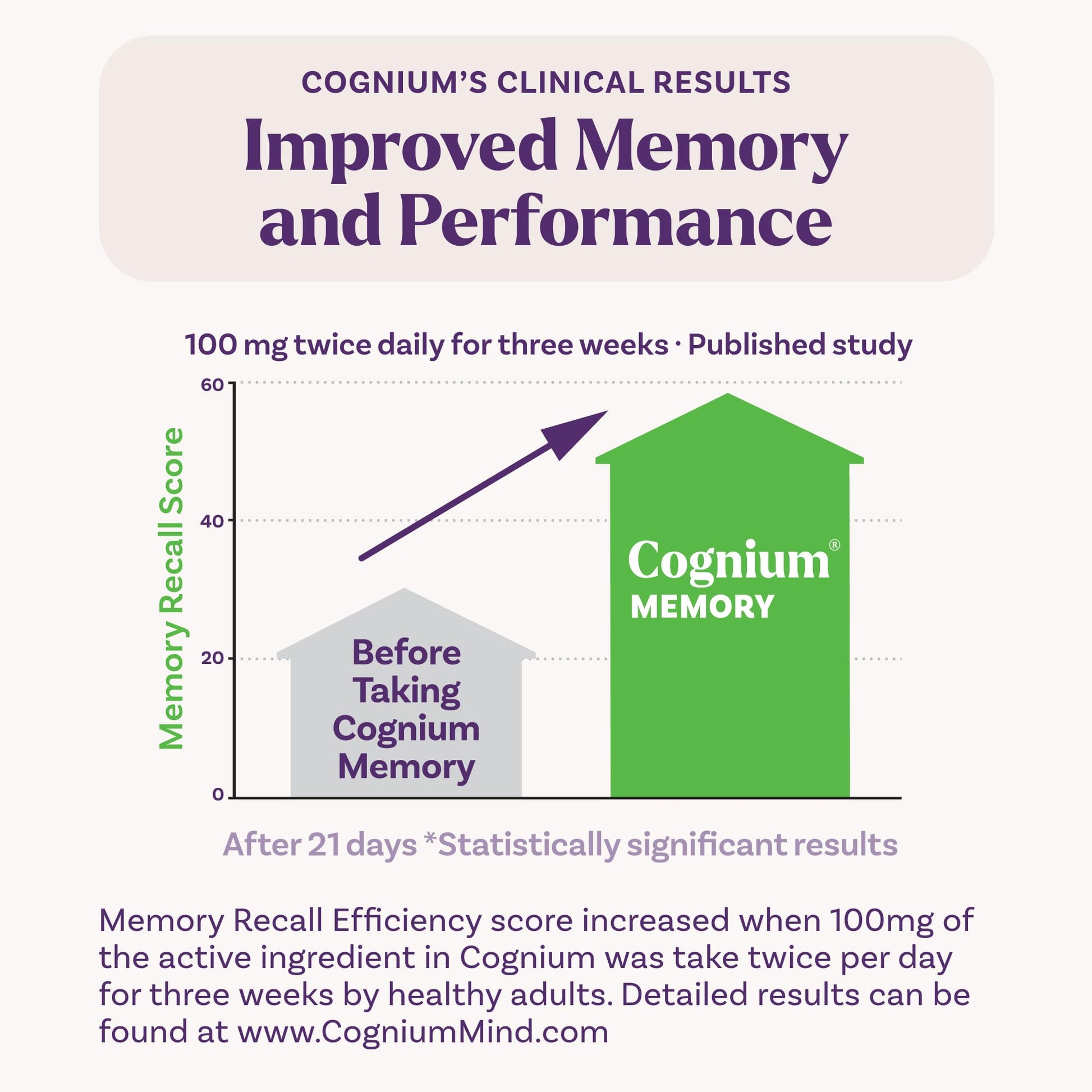 Natrol Cognium Memory, Brain Health Supplements for Adults, Brain Memory Supplements, Enhances Mental Agility in Healthy Adults, - dailyvitalstore