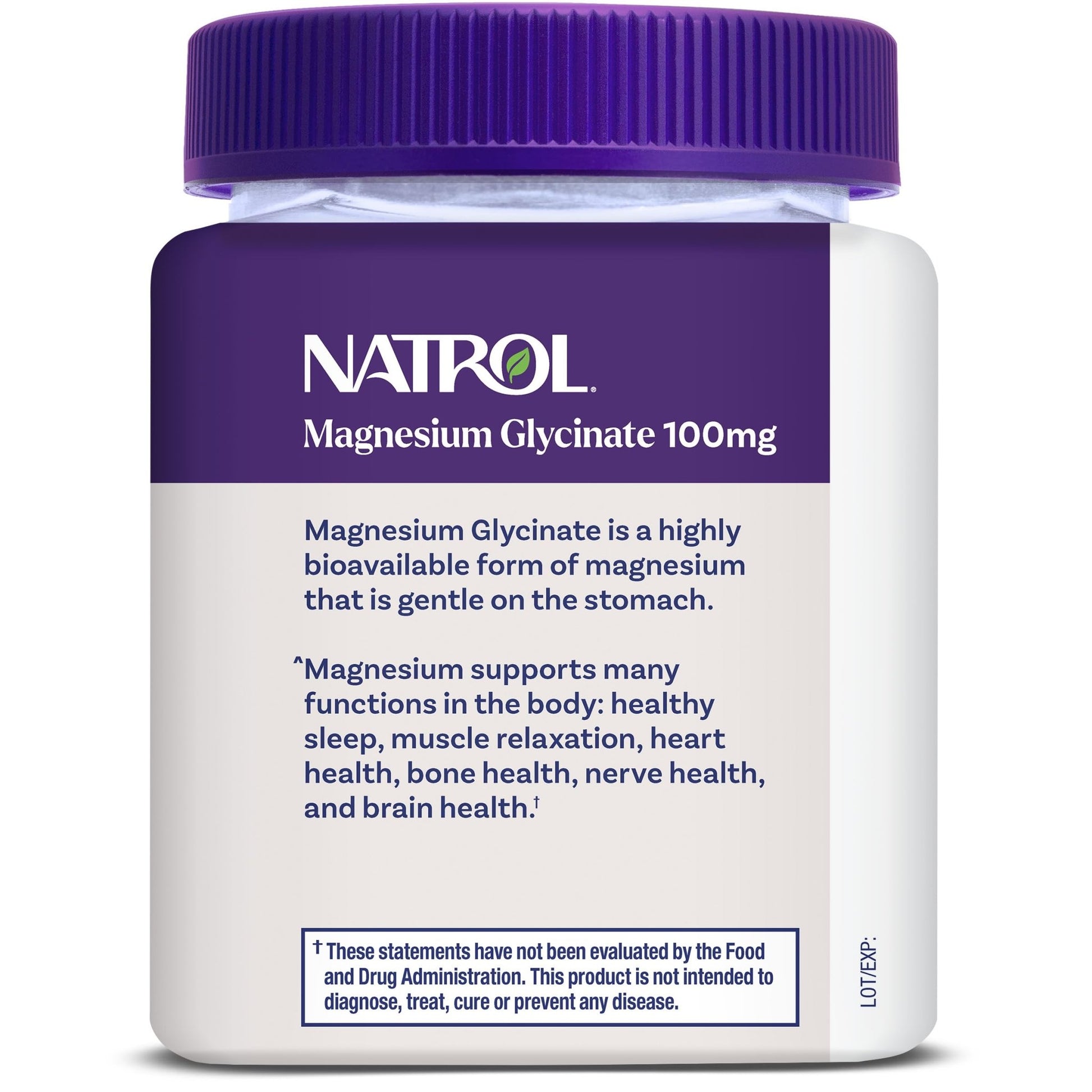 Natrol Magnesium Glycinate Supplements 100mg, Cherry Lemon Soft Chews for Healthy Sleep and Body, Magnesium Glycinate 100mg, Up to a 30 Day Supply - dailyvitalstore