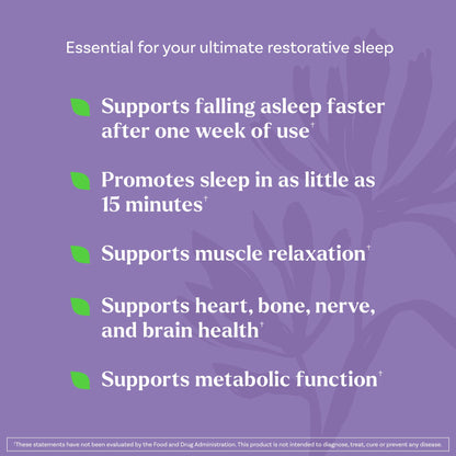 Natrol Sleep & Restore Capsules - Calm Magnesium Glycinate, Magnesium Sleep Aid with GABA, Melatonin 5mg, Botanical Blend, 30 Day Supply - dailyvitalstore