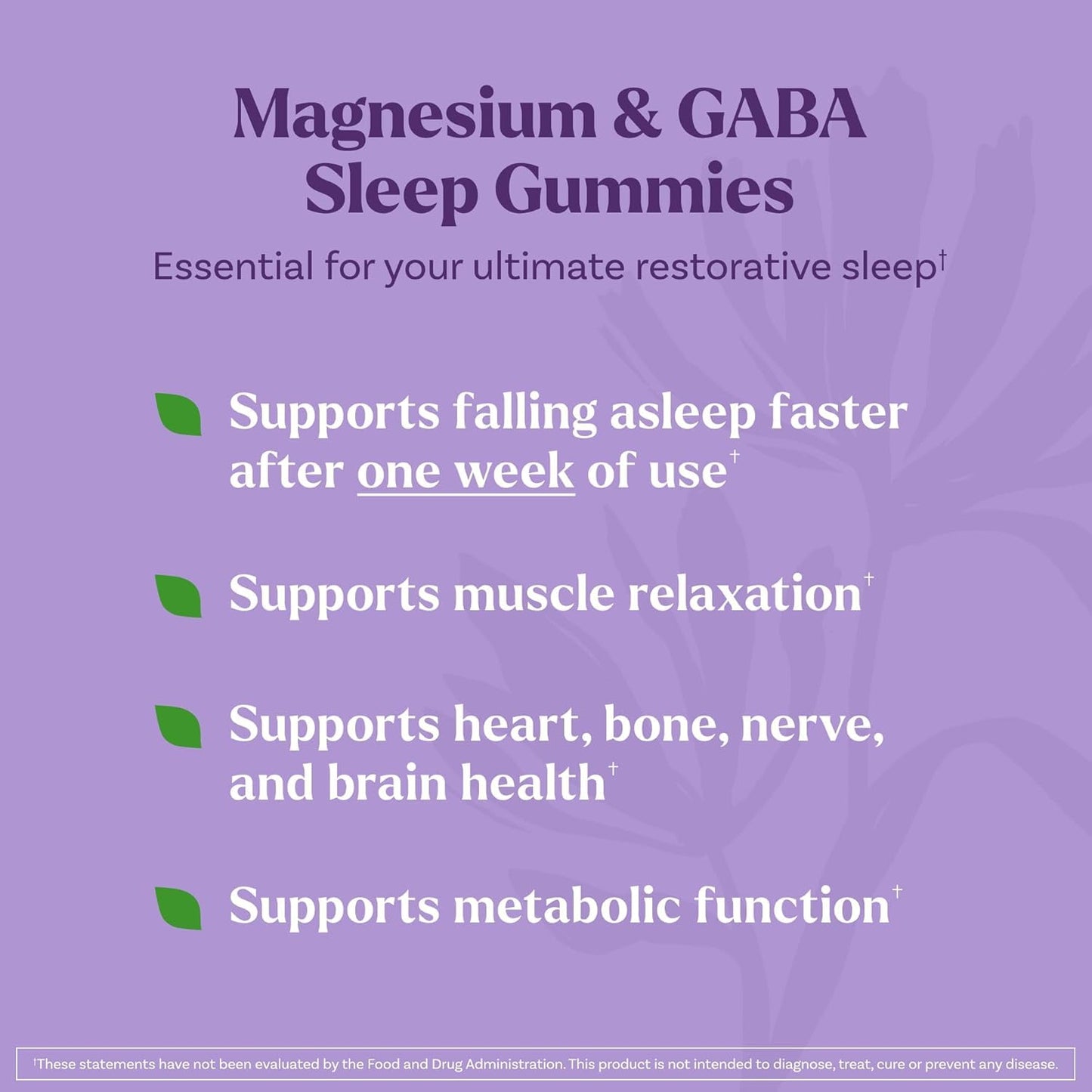 Natrol Sleep & Restore Magnesium Glycinate Blend Gummies, Magnesium for Sleep Aids for Adults, Melatonin-Free, Cherry Flavored, 30 Day Supply, 60 Gummies (Pack of 2) - dailyvitalstore
