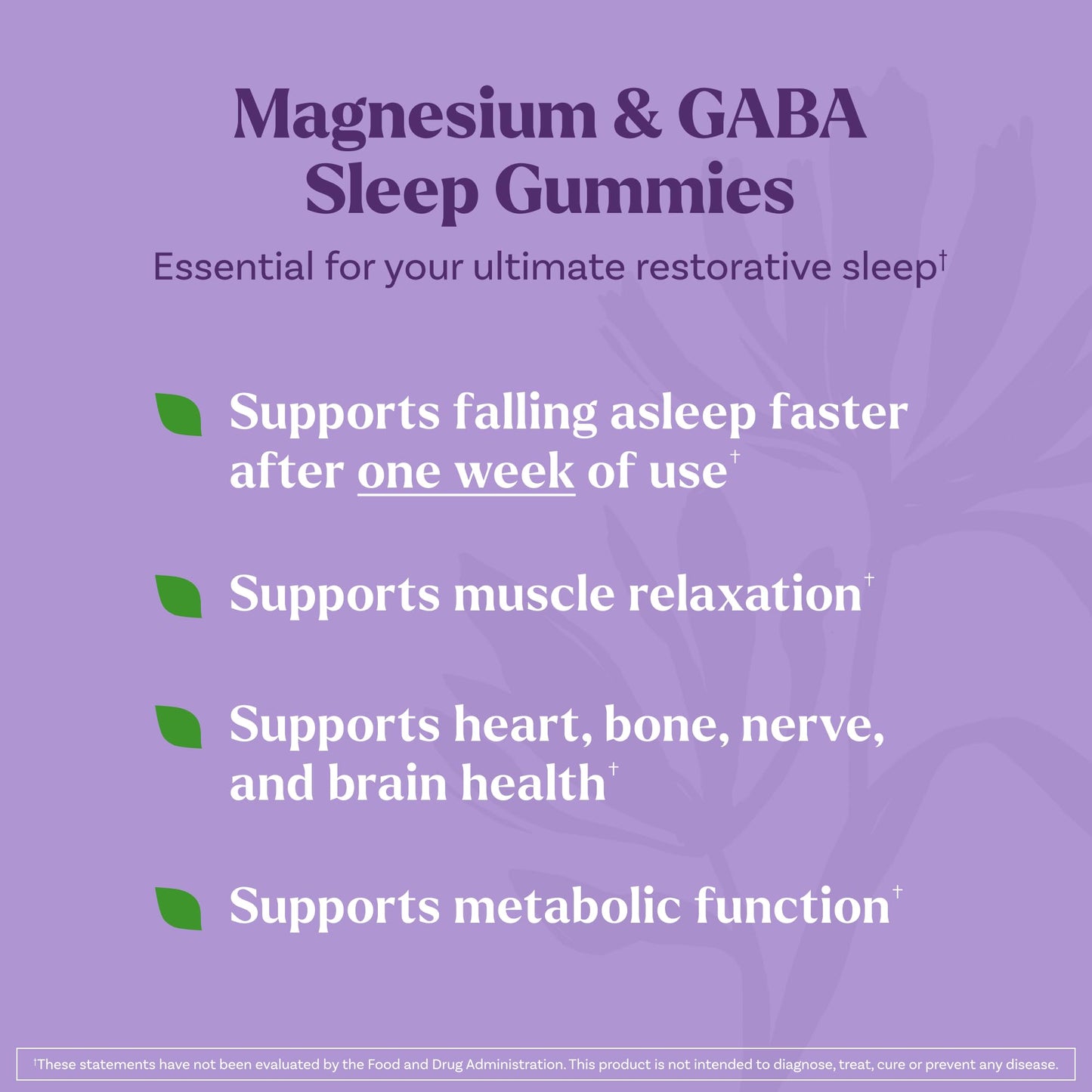 Natrol Sleep & Restore Magnesium Glycinate Blend Gummies, Magnesium for Sleep Aids for Adults, Melatonin-Free, Cherry Flavored, 30 Day Supply - dailyvitalstore