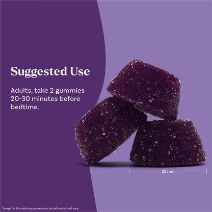 Natrol Sleep + Restore Magnesium Glycinate Blend Gummies with Melatonin 5mg - Calm Magnesium with GABA, Botanical Blend, Cherry Flavor, 60 Gummies - dailyvitalstore