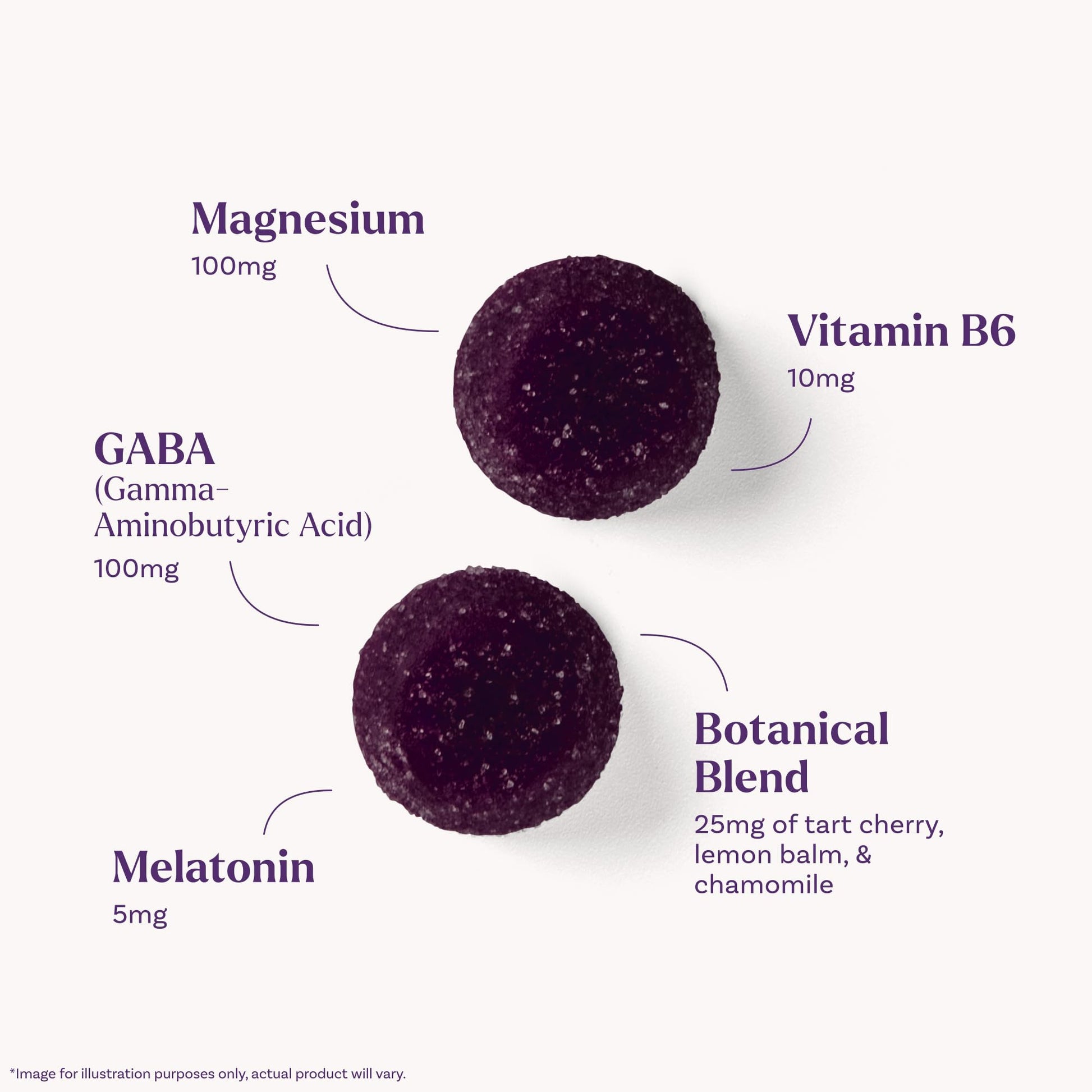 Natrol Sleep + Restore Magnesium Glycinate Blend Gummies with Melatonin 5mg - Calm Magnesium with GABA, Botanical Blend, Cherry Flavor, 60 Gummies - dailyvitalstore