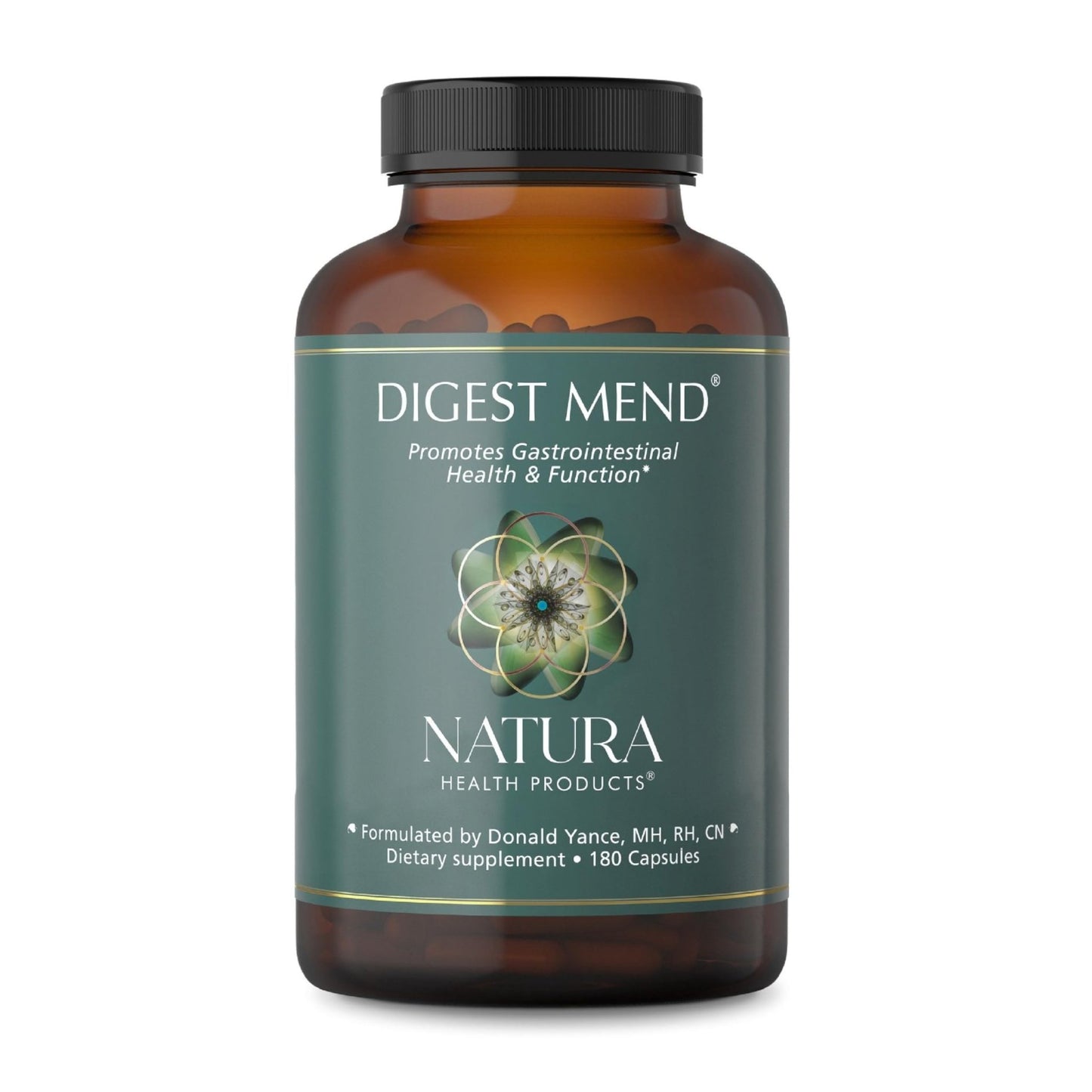 Natura Health Products Digest Mend Supplement - Encourages Healthy gastric microboime* - Featuring Deglycyrrhizinated Licorice (DGL), Aloe Vera, Marshmallow, Mastic Gum, & Chamomile (180 Capsules) - dailyvitalstore