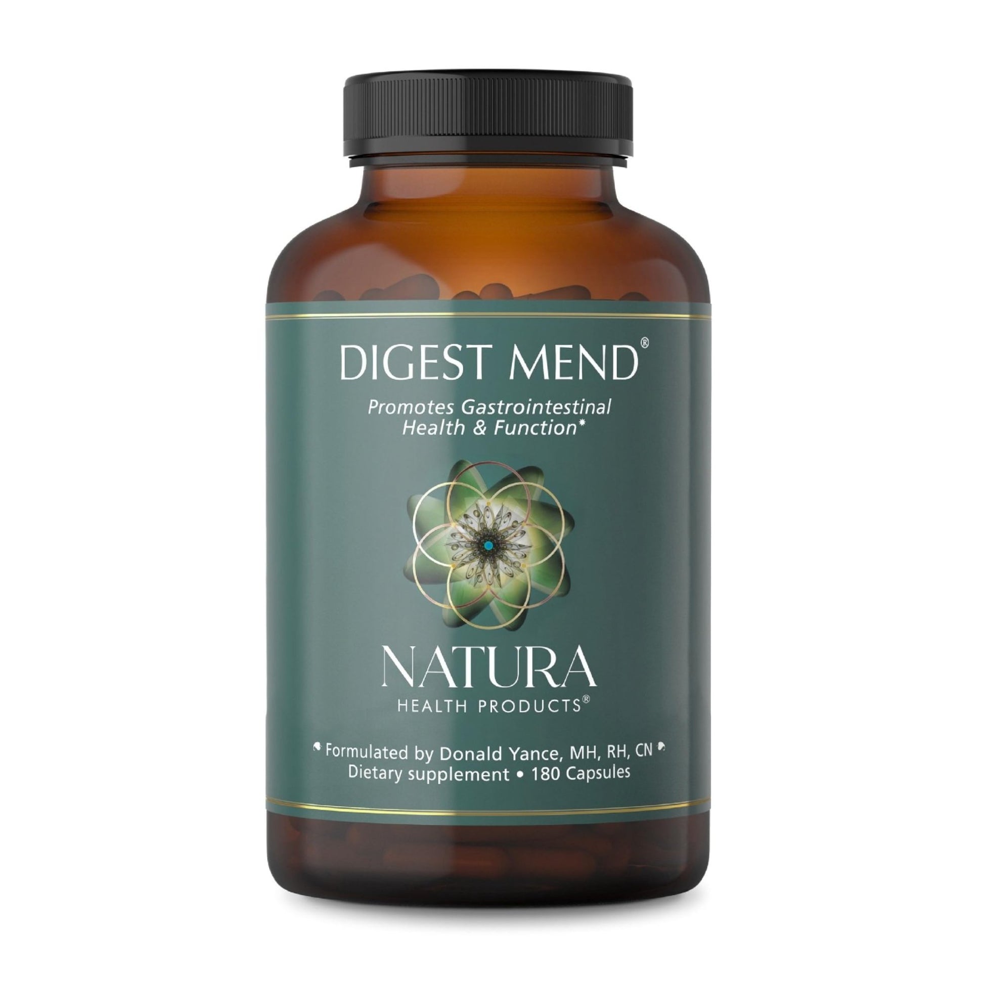 Natura Health Products Digest Mend Supplement - Encourages Healthy gastric microboime* - Featuring Deglycyrrhizinated Licorice (DGL), Aloe Vera, Marshmallow, Mastic Gum, & Chamomile (180 Capsules) - dailyvitalstore