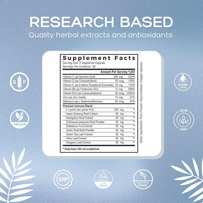 Natural Cure Labs Premium Immune Support - dailyvitalstore