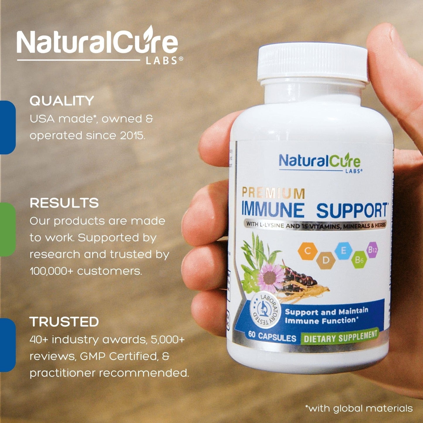 Natural Cure Labs Premium Immune Support - dailyvitalstore