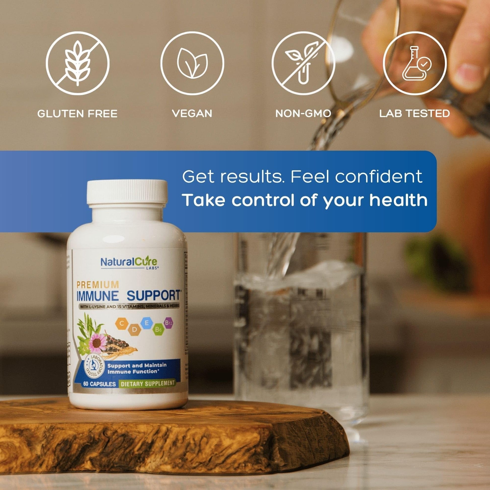 Natural Cure Labs Premium Immune Support - dailyvitalstore