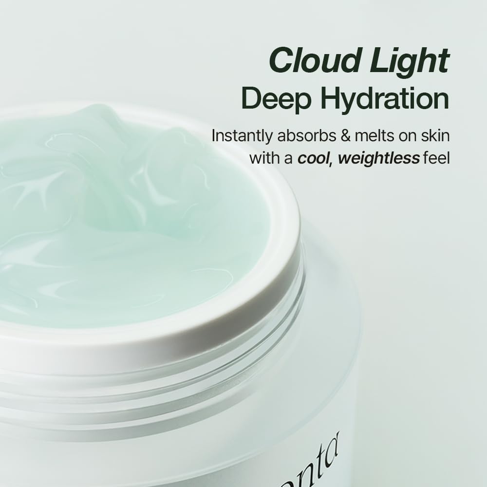 NATURAL DERMA PROJECT NDP Cica Cream - Gel Face Moisturizer for Sunburn Relief, lightweight Korean Moisturizer for Sensitive Skin, Centella Asiatica, - dailyvitalstore