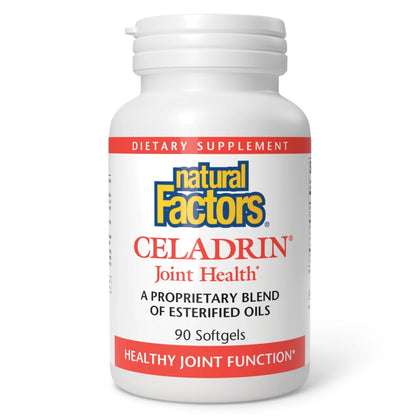 Natural Factors, Celadrin Joint Health, Promotes Flexibility, Mobility and Joint Function, 90 Softgels - dailyvitalstore